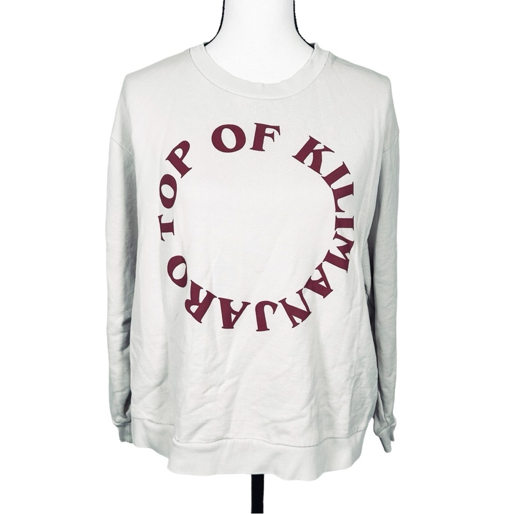 Zara ‘Top of Kilimanjaro’ Sweatshirt